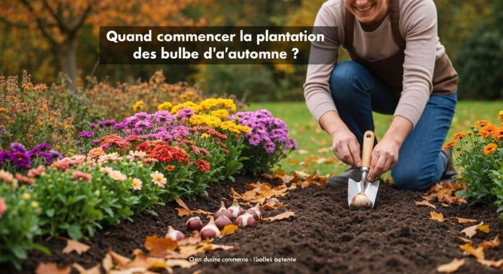 Quand commencer la plantation des bulbes d'automne ?