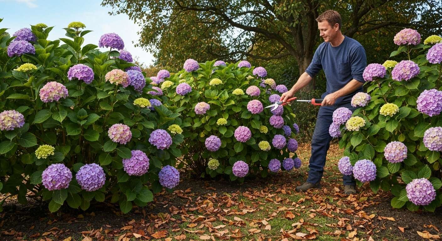 Quand et comment tailler les hortensias ?