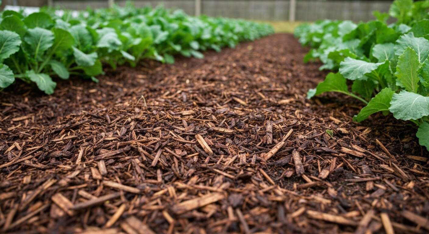 Paillage du potager en hiver : avantages et inconvénients