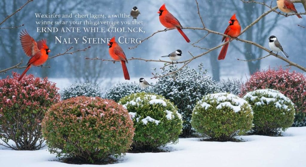 Quels arbustes pour attirer les oiseaux en hiver dans votre jardin ?