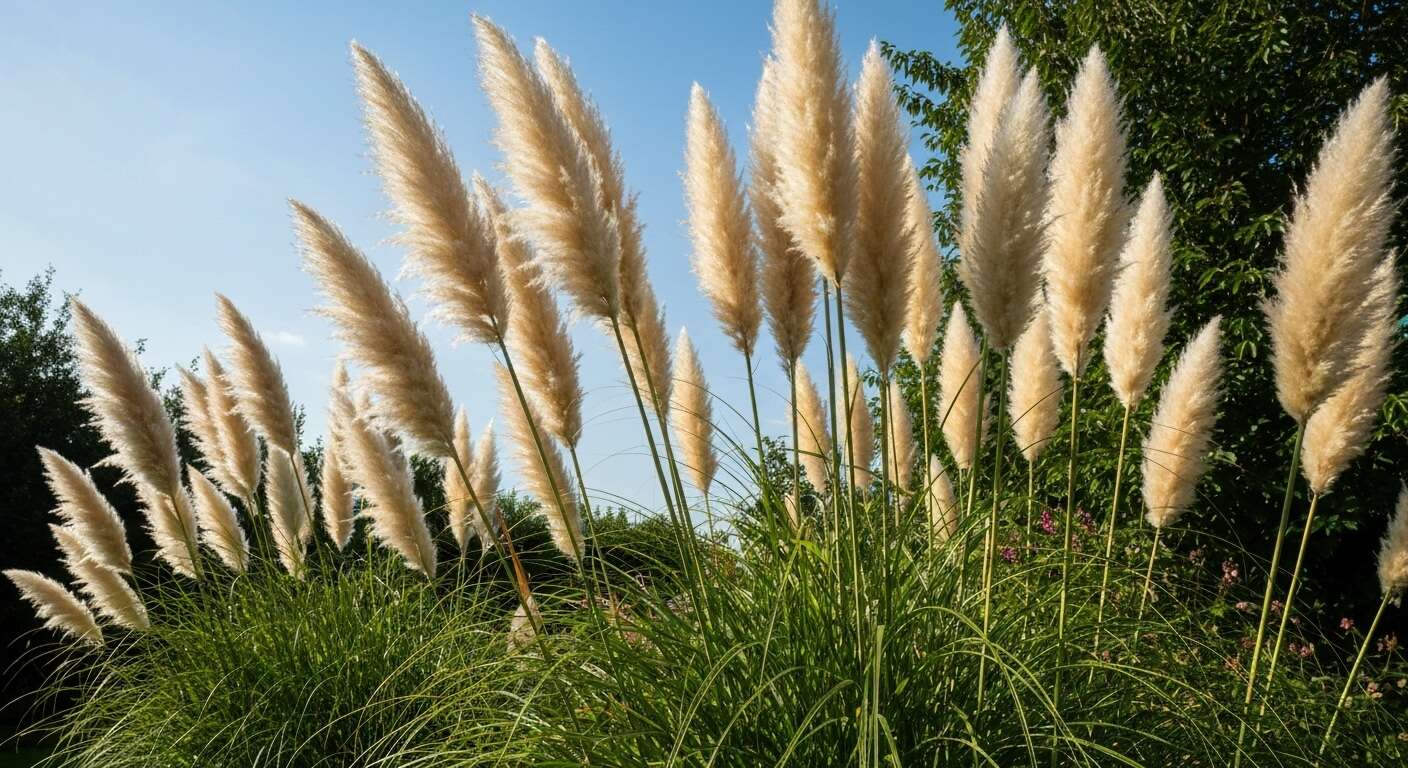 Conseils pour cultiver l'herbe des pampas au jardin