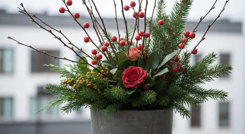 Créer une potée d'hiver sur votre terrasse en novembre