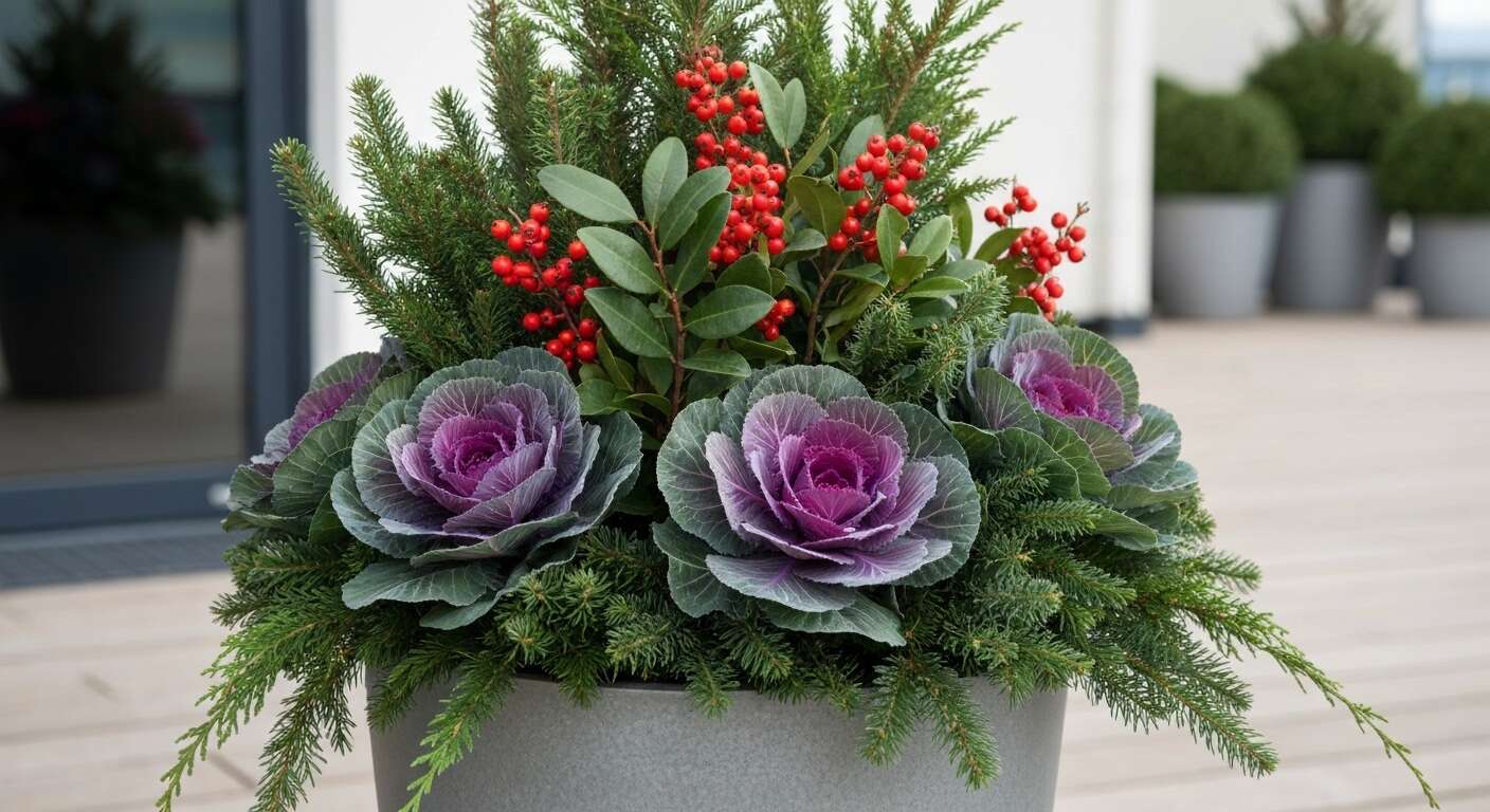 Choisir les plantes adapt&eacute;es pour une pot&eacute;e d'hiver