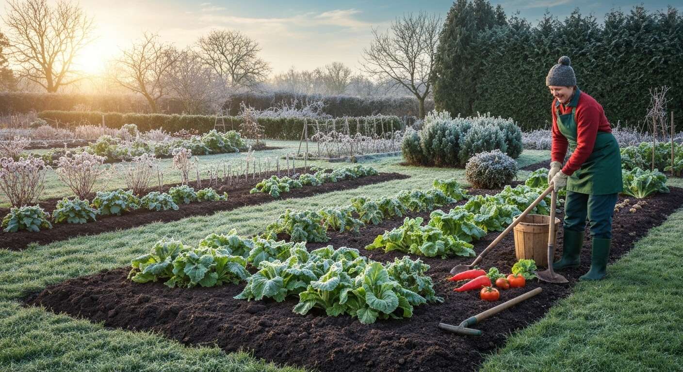 Pr&eacute;parer le potager pour l'hiver