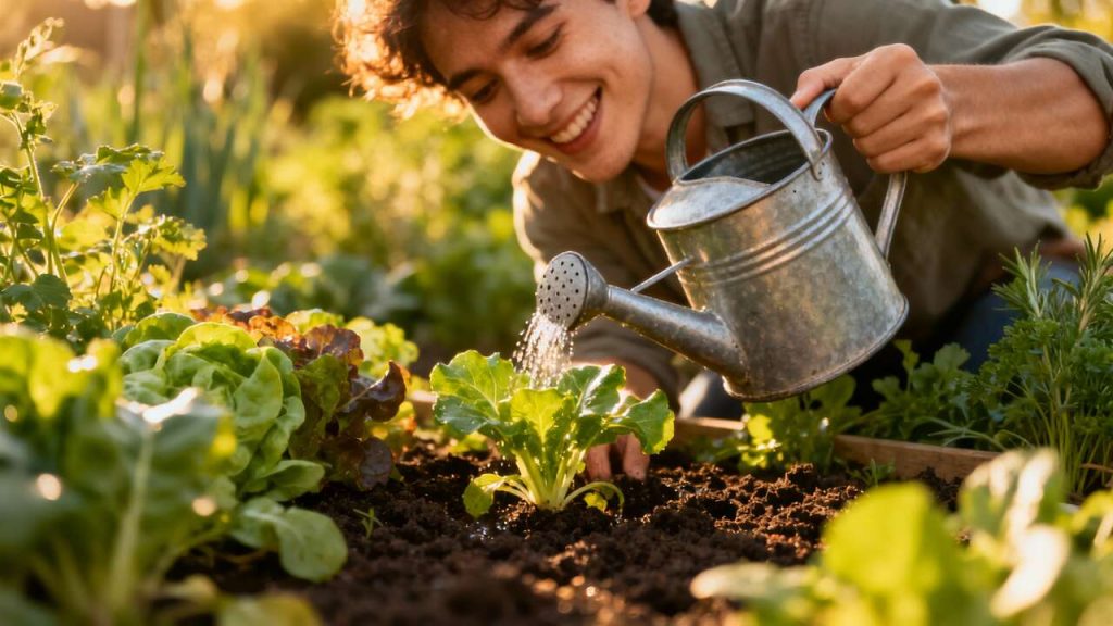 Comment arroser un jardin bio ?