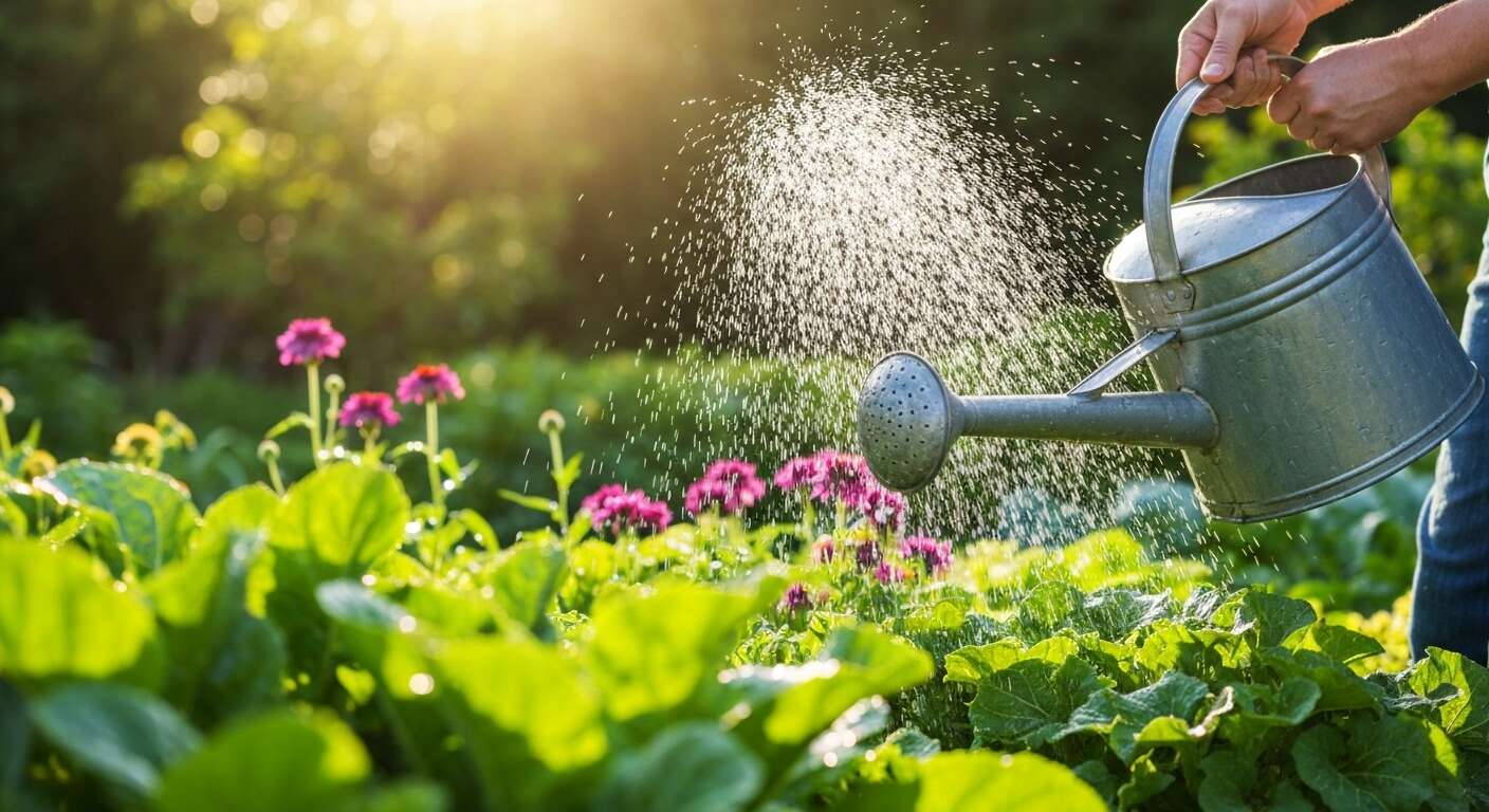 Quand et comment arroser efficacement son jardin biologique