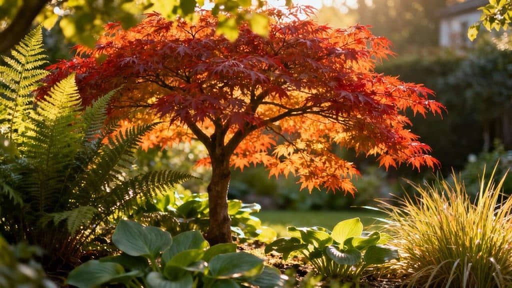 Quelles plantes associer avec les érables du Japon ?