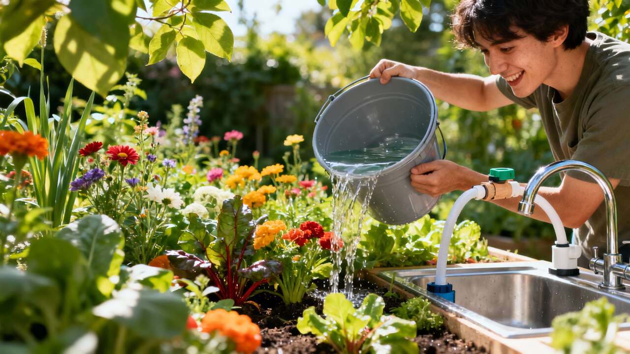 Arroser le jardin avec les eaux usées de la cuisine : astuces et conseils