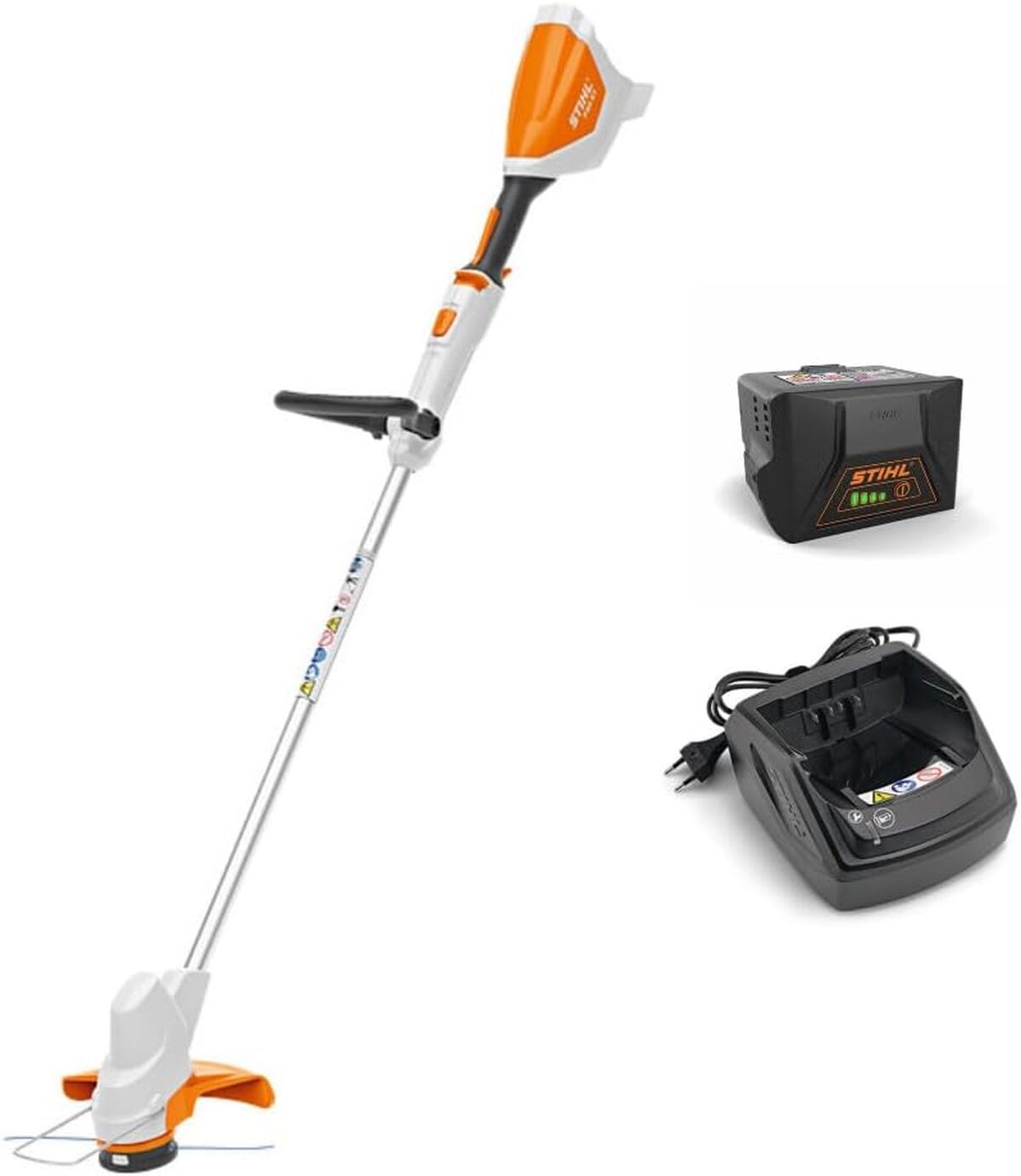 Test du kit débroussailleuse sans fil Stihl FSA 57 avec batterie et chargeur