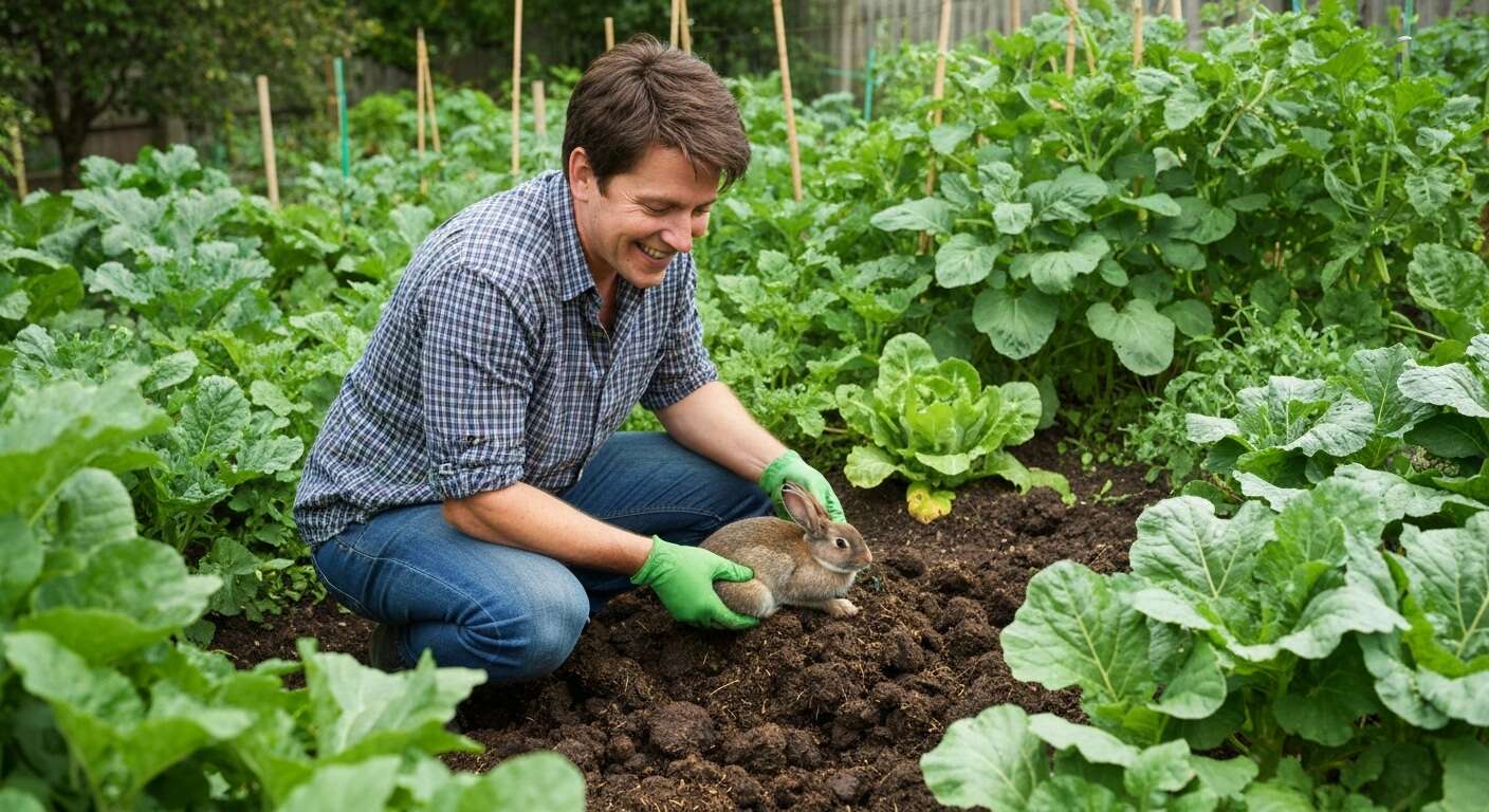 Utilisation du fumier de lapin au potager : conseils pratiques