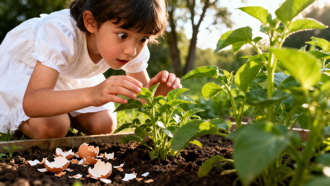 Coquilles d'œufs au jardin : astuces et bienfaits