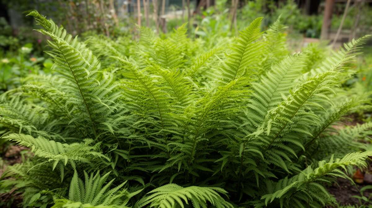 Foug&egrave;res : paillage naturel et nourrissant