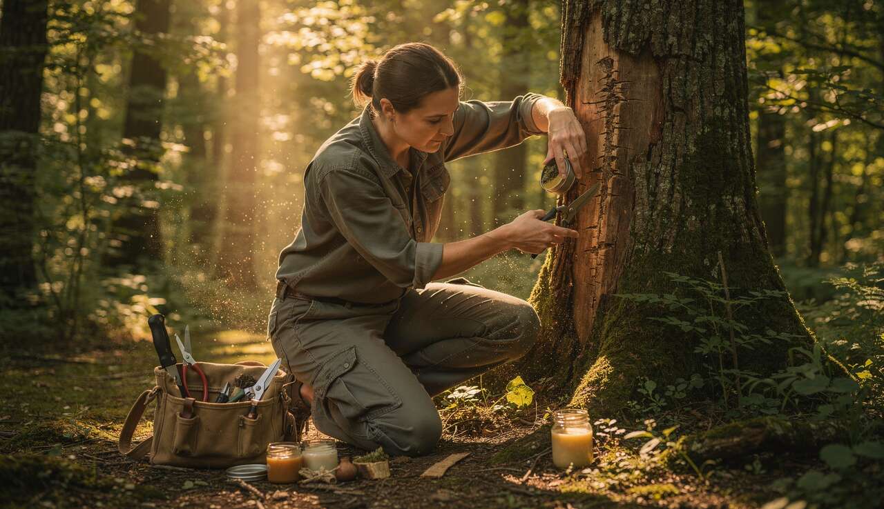 Comment soigner un arbre blessé ?