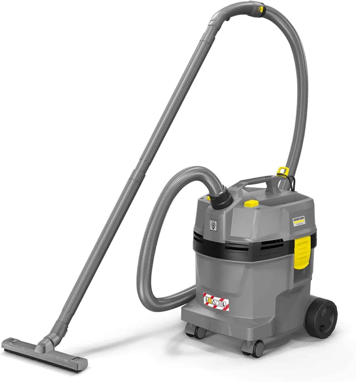 Test de l'aspirateur puissant NT 22/1 Ap L de Kärcher : efficacité 1300 W