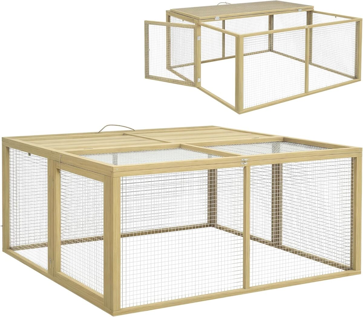 Test du clapier pliable PawHut pour petits animaux