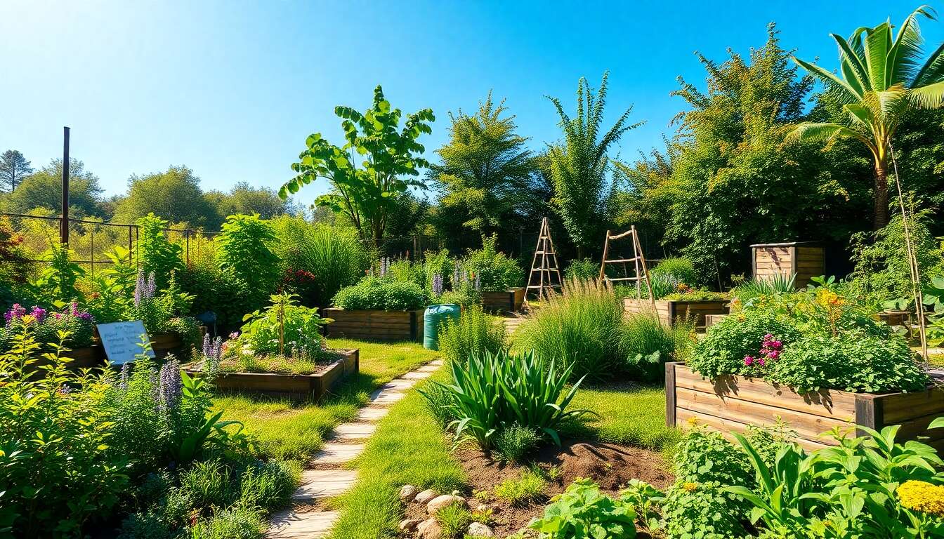 Mettre en place un jardin permaculturel
