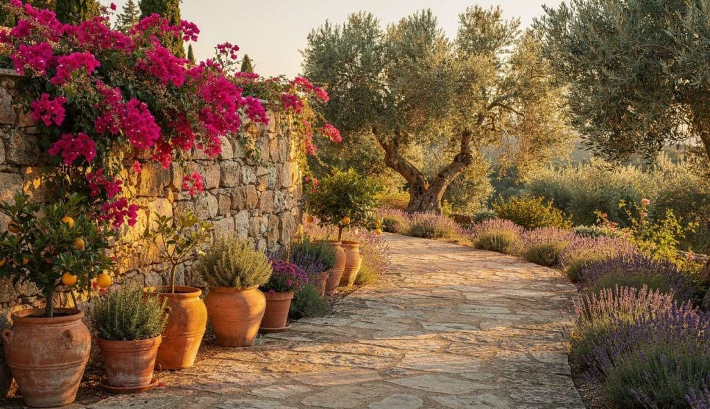 Comment aménager un jardin méditerranéen ?