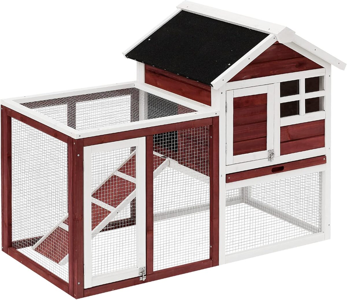 Test : clapier multi-équipé PawHut pour lapins