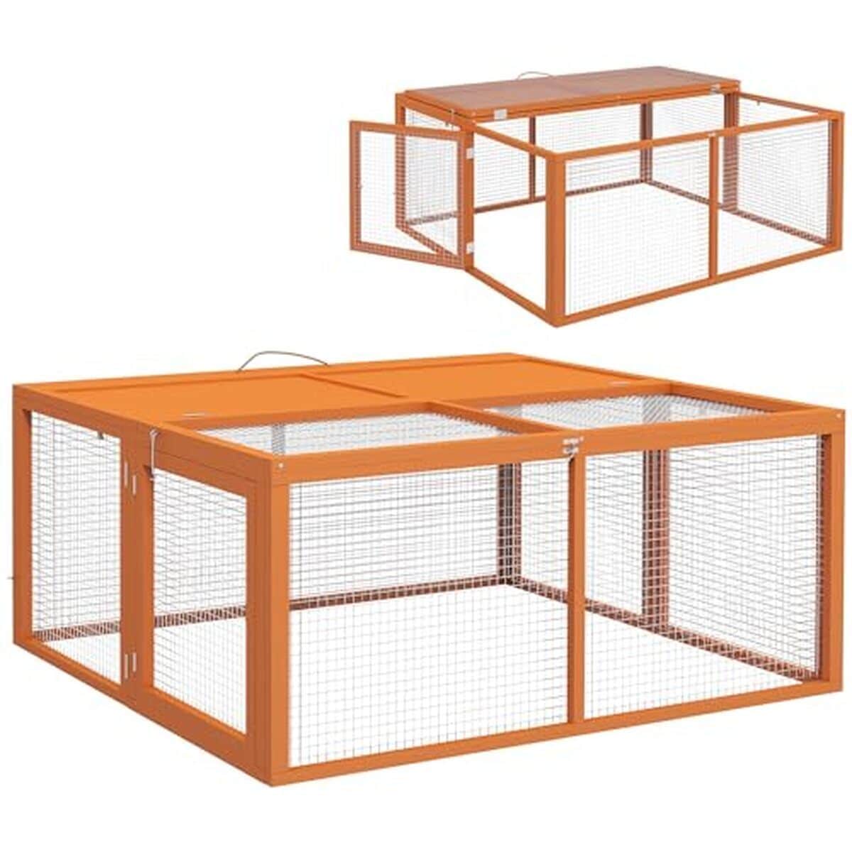 Test du clapier pliable PawHut pour 2-3 rongeurs