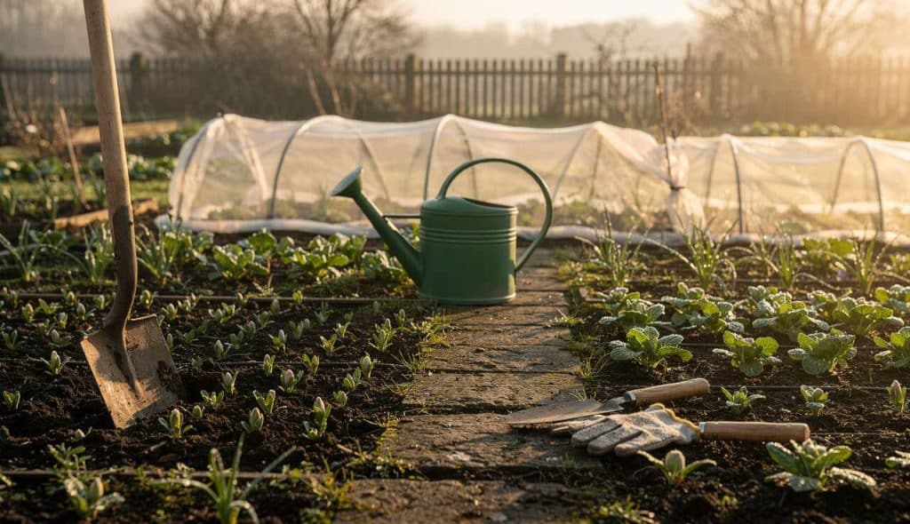 Semis et travaux au potager en février : guide pratique