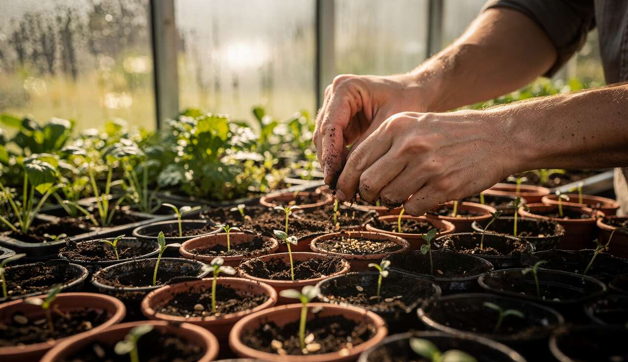 Les l&eacute;gumes &agrave; semer sous abri d&egrave;s f&eacute;vrier