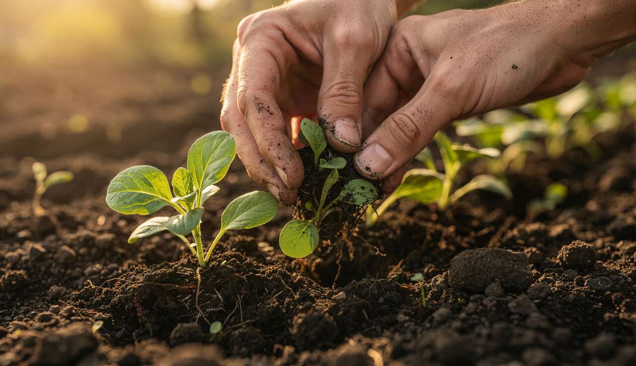 Transplanter les jeunes pousses avec succ&egrave;s