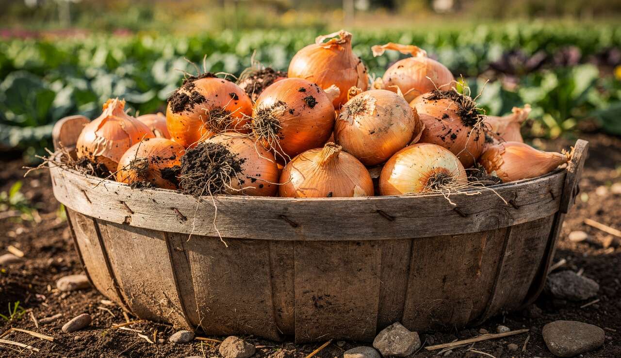 R&eacute;colter et conserver les oignons avec succ&egrave;s