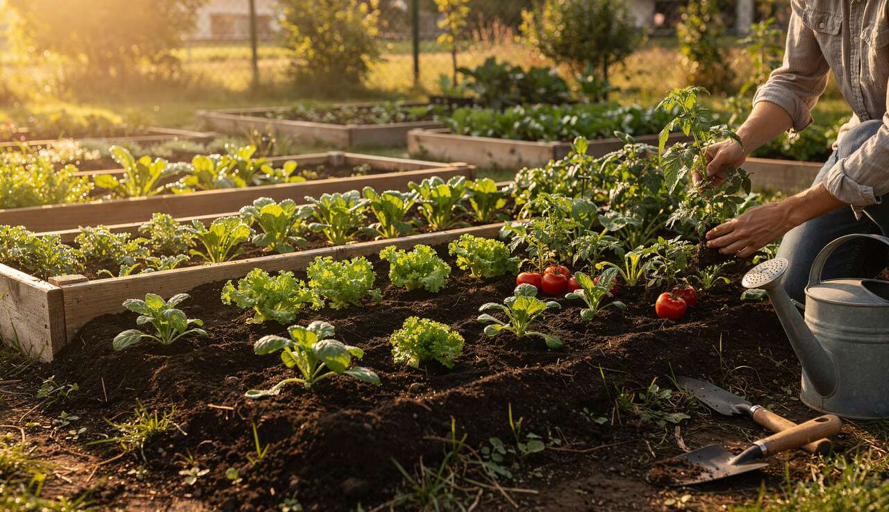 Créer une parcelle au potager avec la technique ABCD : guide étape par étape