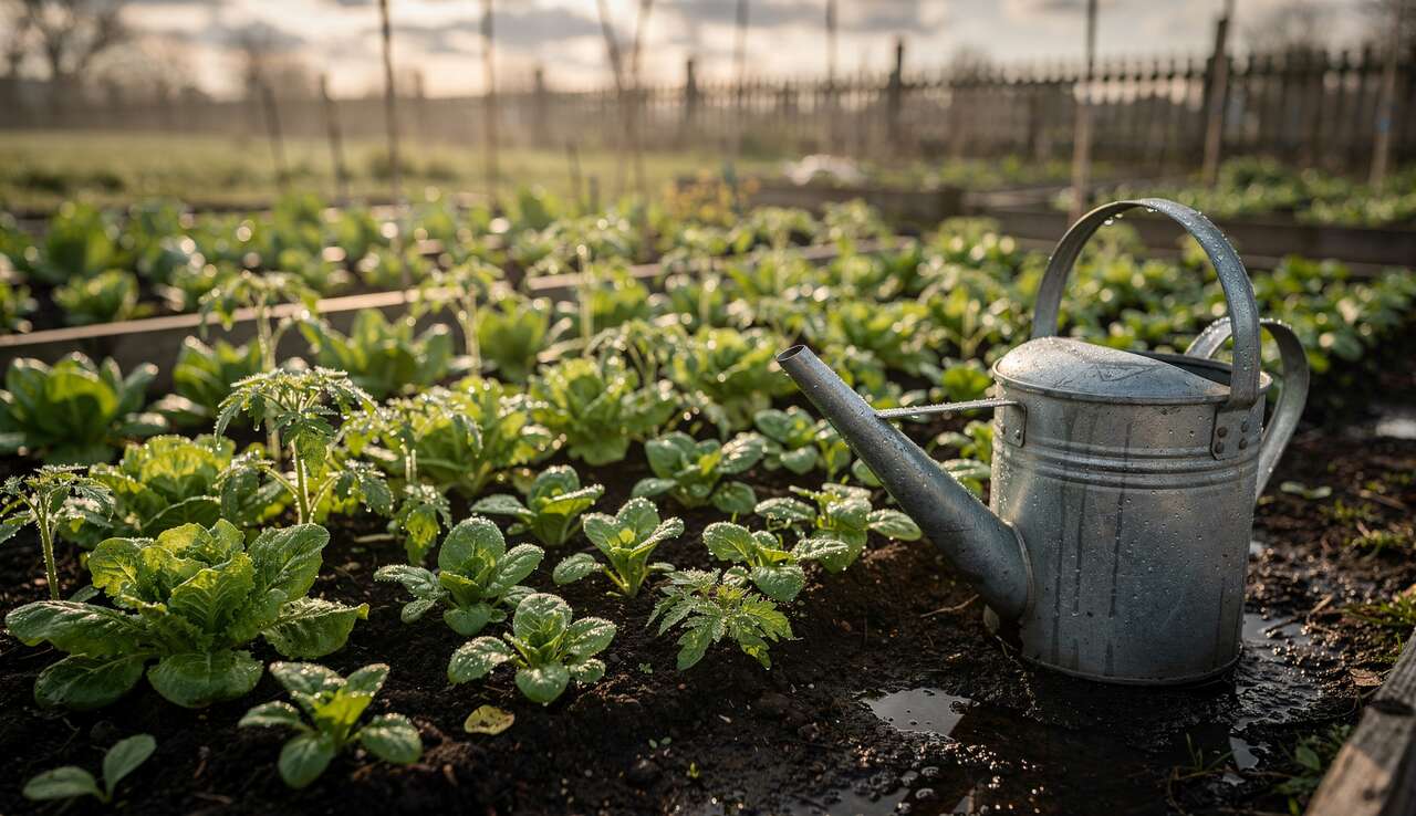 Soins essentiels et arrosage au d&eacute;but du printemps