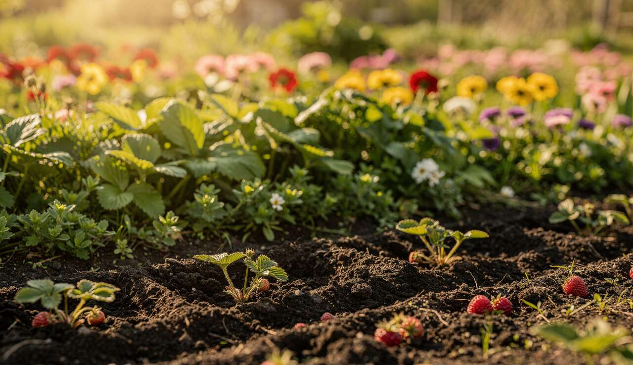Pr&eacute;parer le sol pour la plantation des fruits rouges