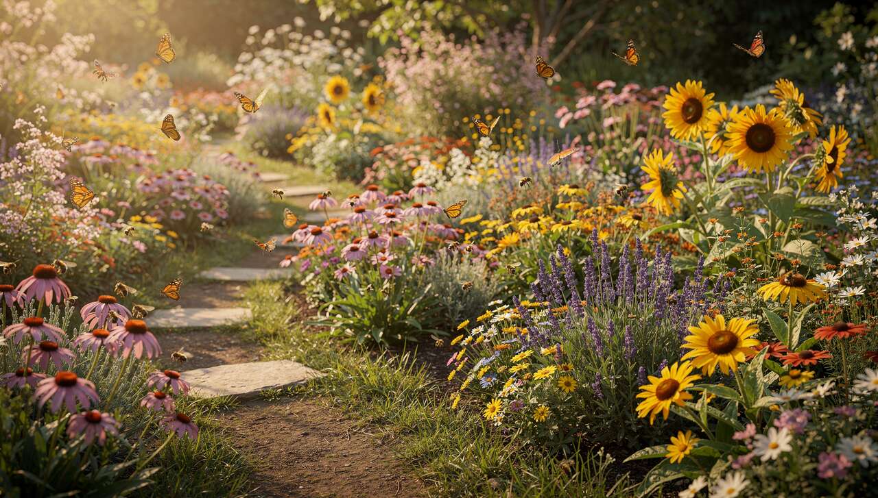 Créer un jardin refuge pour les insectes pollinisateurs au printemps