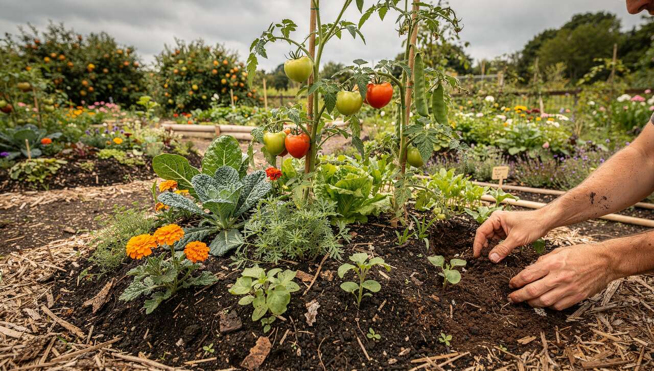 Pr&eacute;parer et structurer sa butte de permaculture