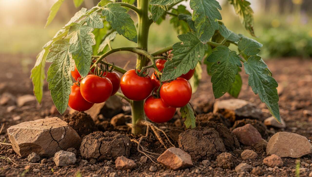 Comment faire pousser des tomates en terre pauvre, argileuse et caillouteuse ?