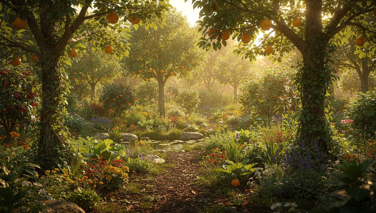 Créer un jardin-forêt en permaculture