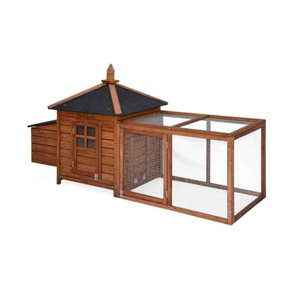 Test du poulailler Java Alice's Garden : abri pour 4 poules avec enclos