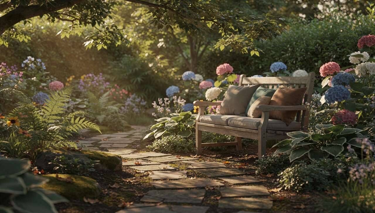 Idées et conseils pour aménager un petit jardin ombragé