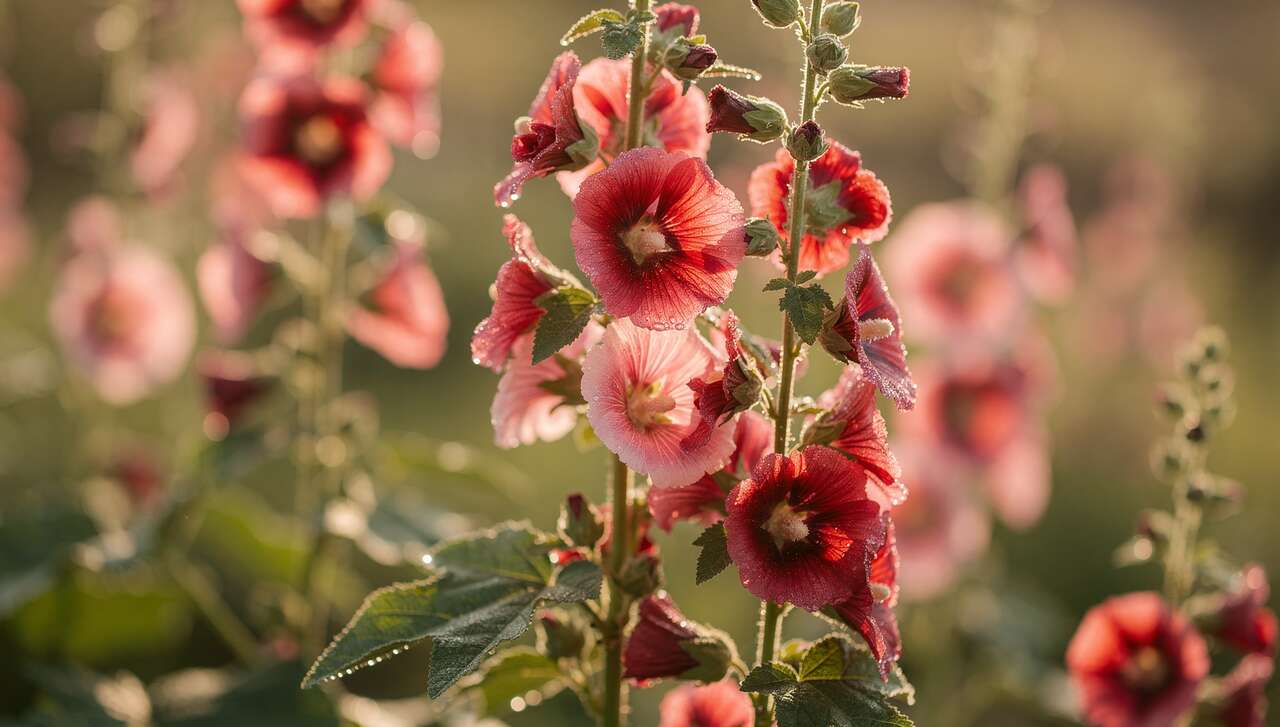 Comment planter et entretenir la rose trémière ?