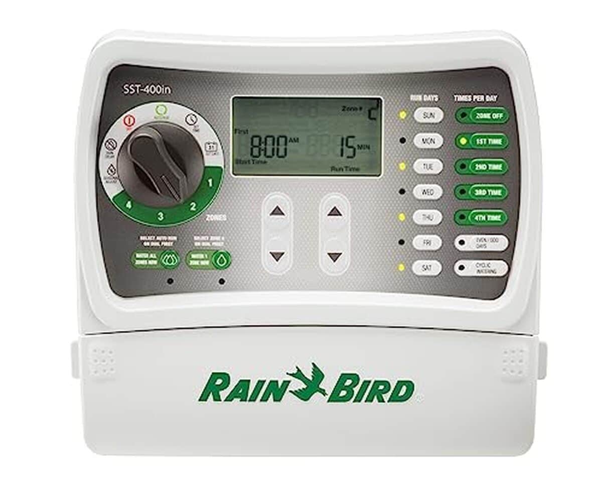 Test du programmateur d'irrigation rain bird sst1200out 12 zones