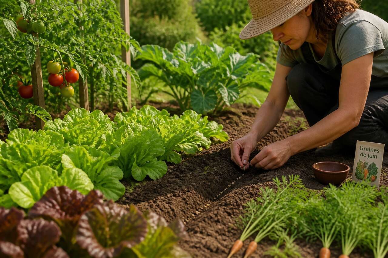 Que semer et planter en juin dans votre potager ?