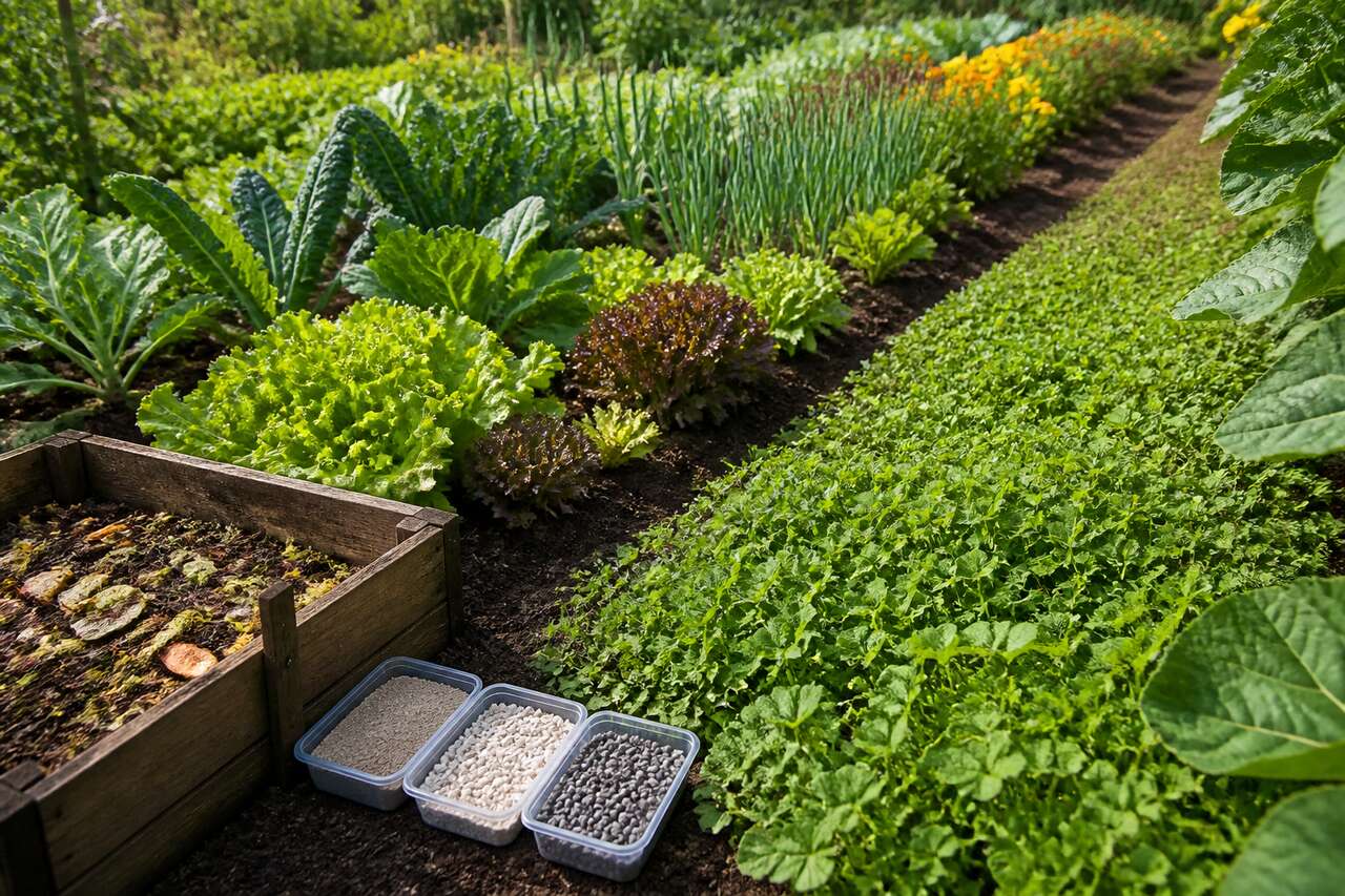 Panorama des engrais pour potager : organiques, minéraux et engrais verts Panorama des engrais pour potager : organiques, minéraux et engrais verts