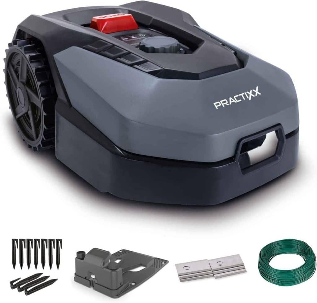 Test du robot tondeuse Practixx PX-RRM-600Wi : performance et connectivité