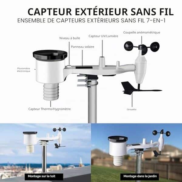 Découvrez notre test détaillé de la station météo ECOWITT WS2910 : performances, fonctionnalités et praticité. Avis complet et comparatif pour bien choisir.