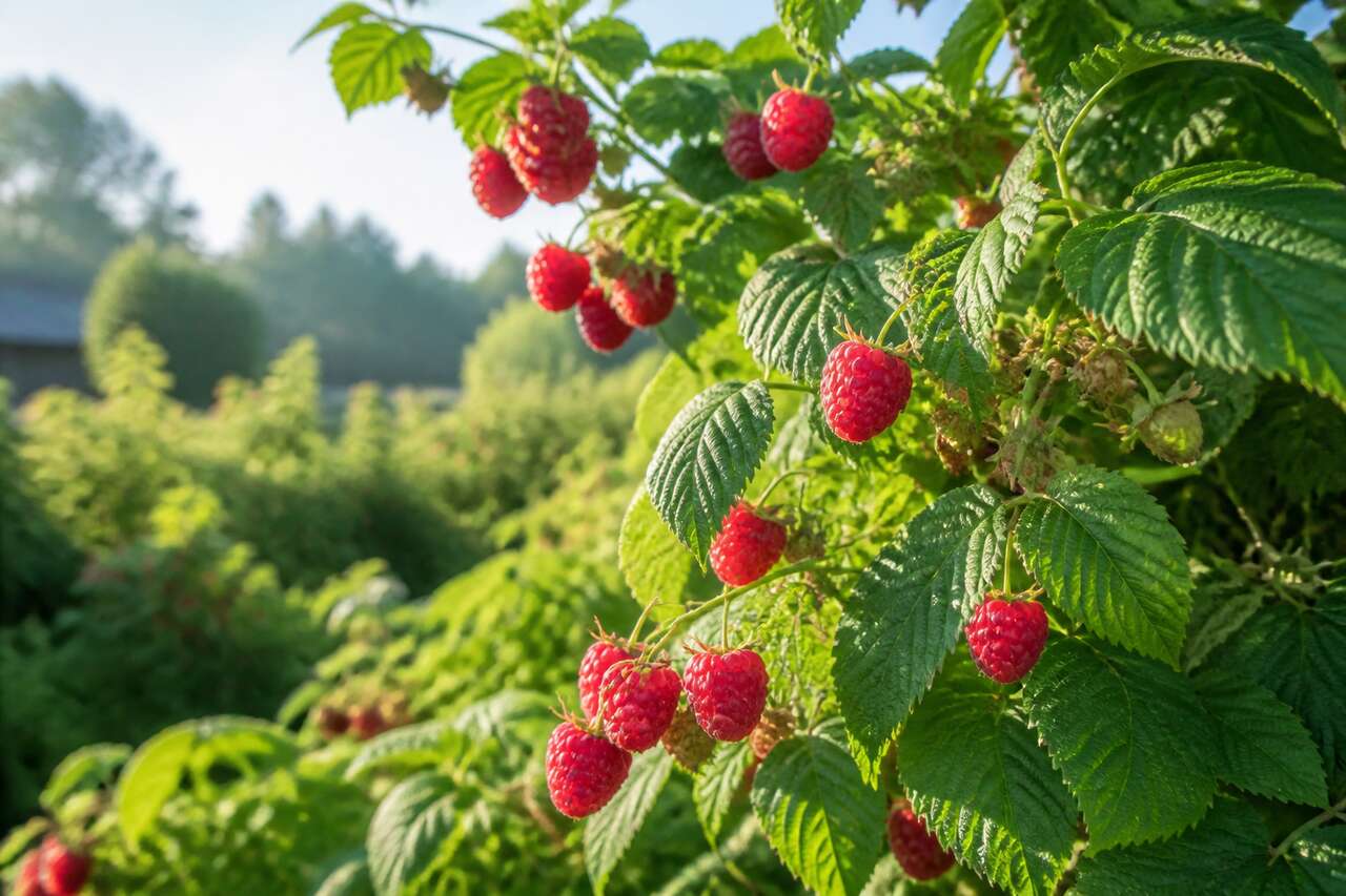 Comment cultiver des framboisiers biologiques ?