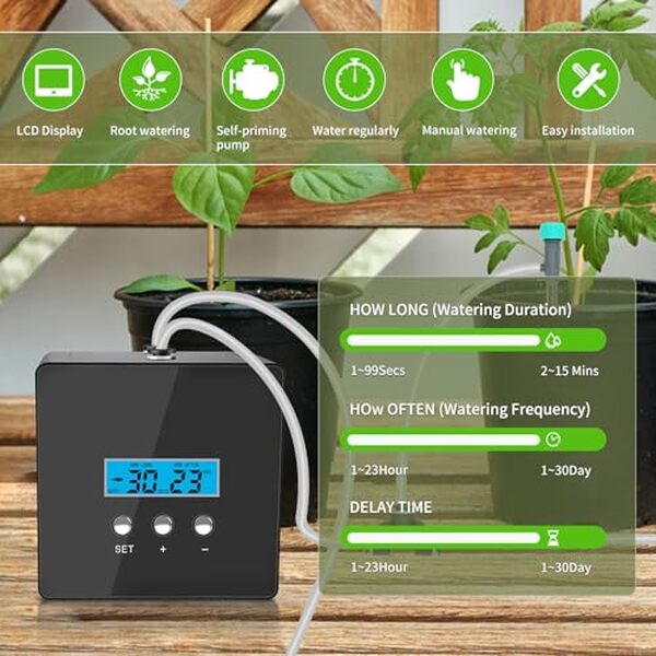 Découvrez notre test détaillé du système d'irrigation automatique Runwusheng. Arrosage intelligent et autonome pour vos plantes d'intérieur : efficacité, prix et performances.