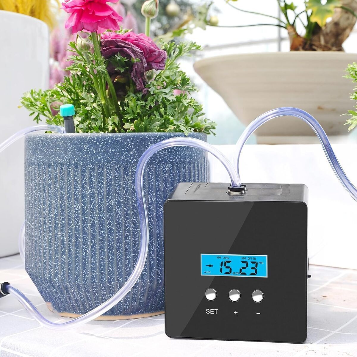 Test du système d'irrigation automatique Runwusheng : arrosage intelligent pour plantes d'intérieur